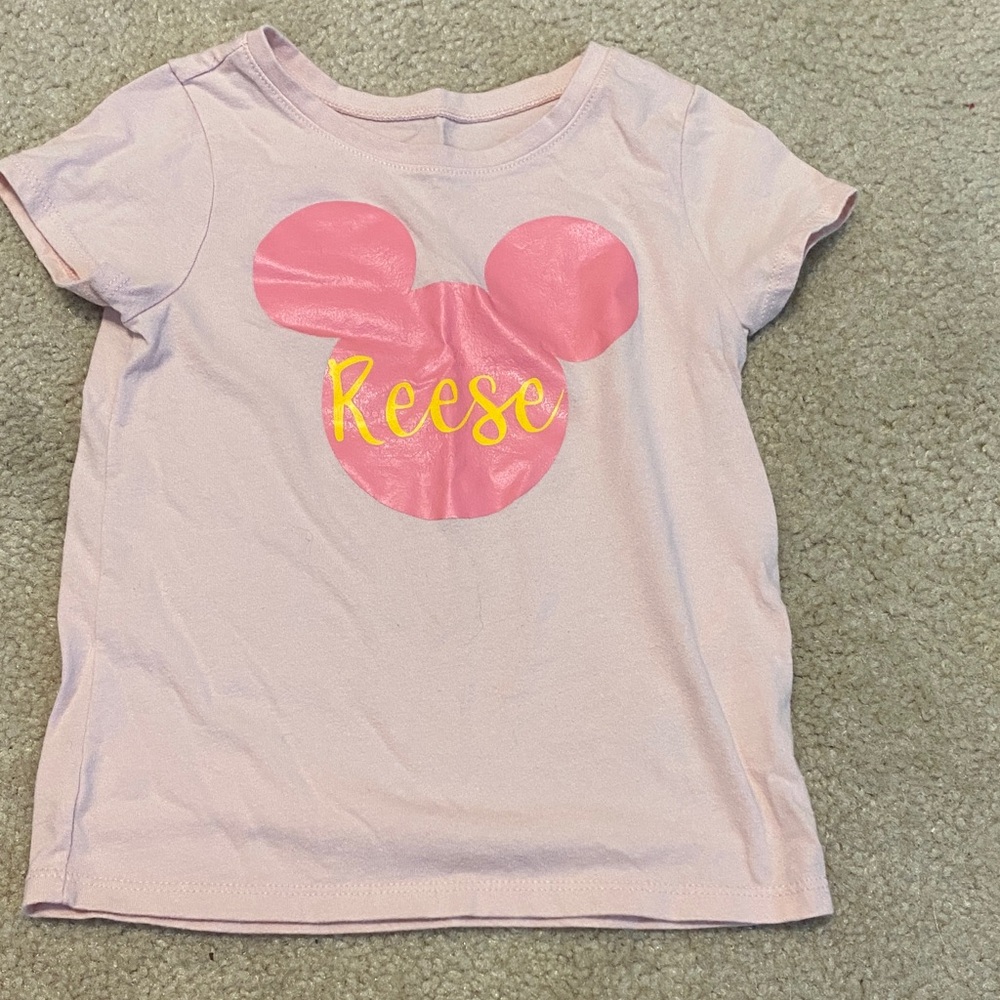 “Reese” custom Mickey shirt